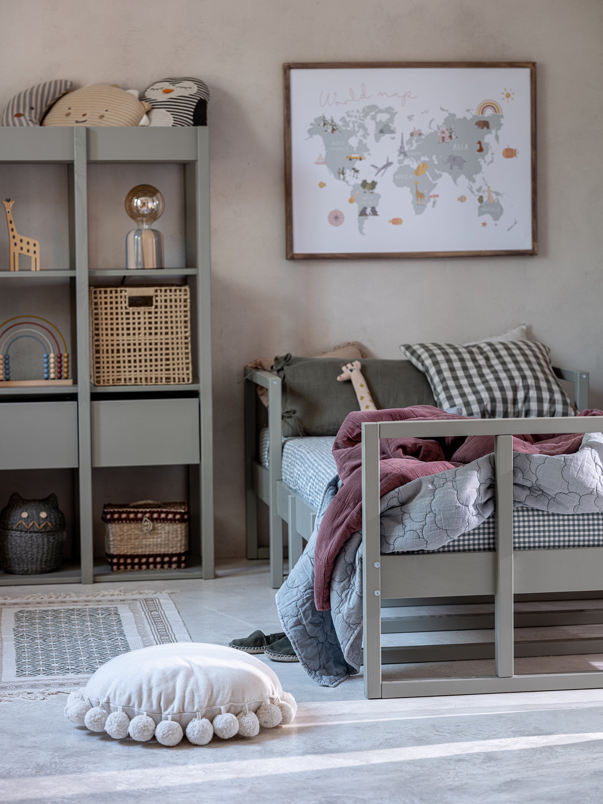 Wood Luck - Bett Tweens 90x200 eucalyptus