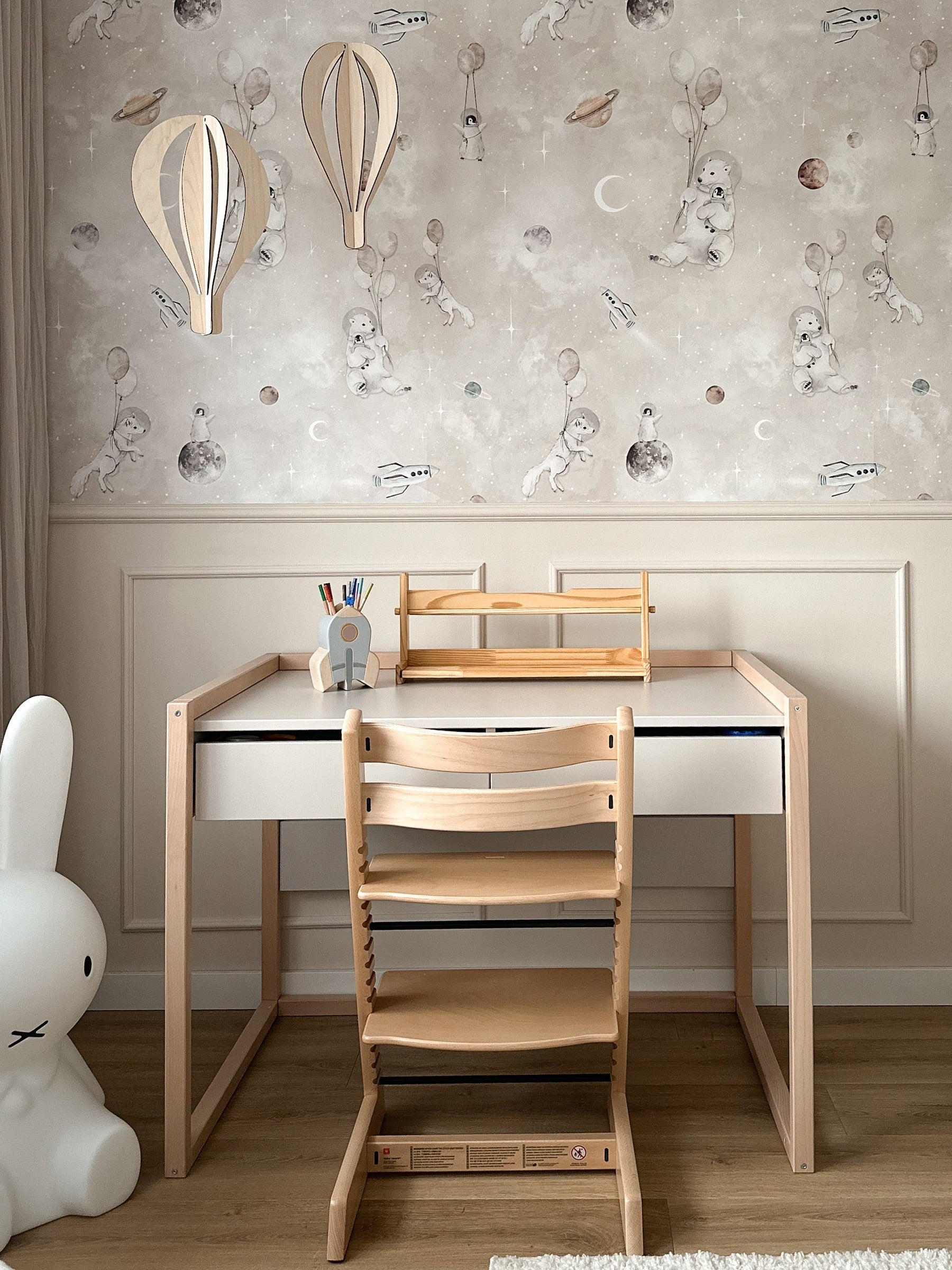 Wood Luck - Schreibtisch Basic cashmere