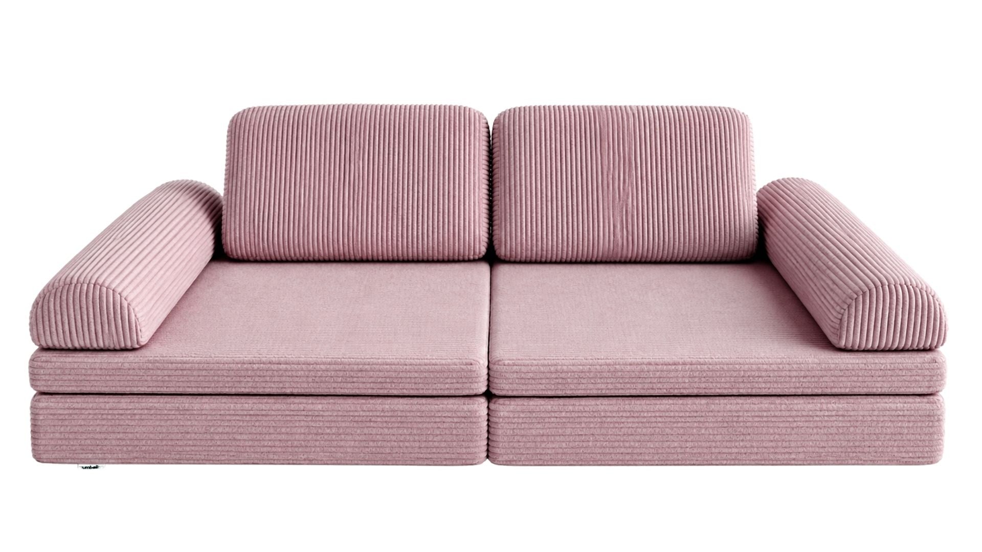 Wumbolino - Spielsofa Cord - Altrosa