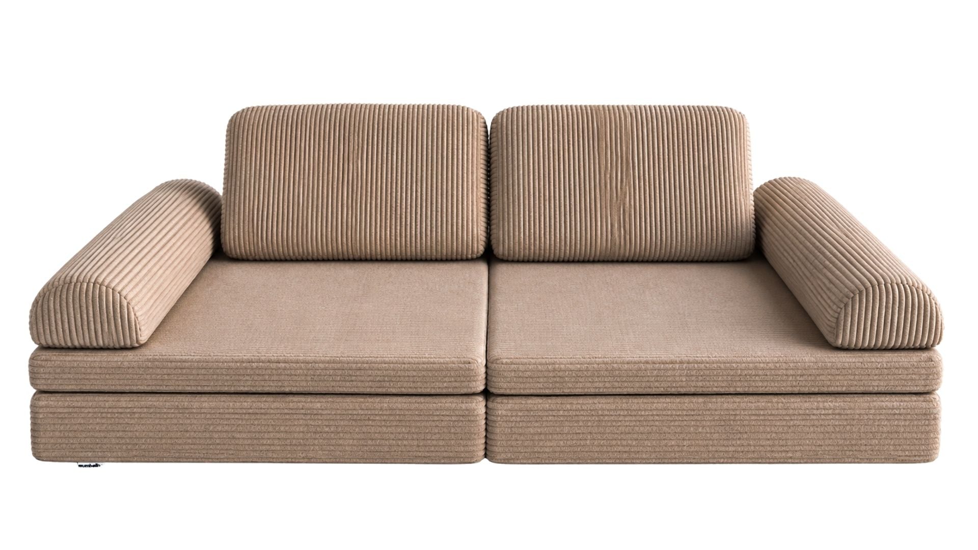Wumbolino - Spielsofa Cord - Kokosnuss