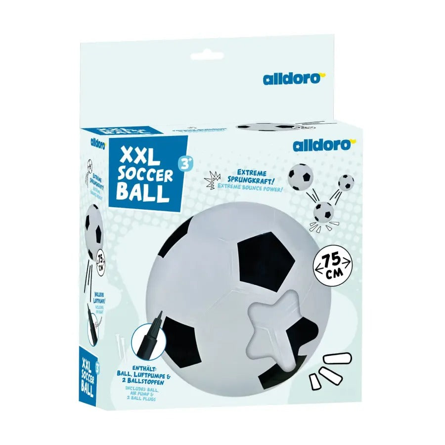 alldoro - Fußball XXL aufblasbar Ø 75 cm