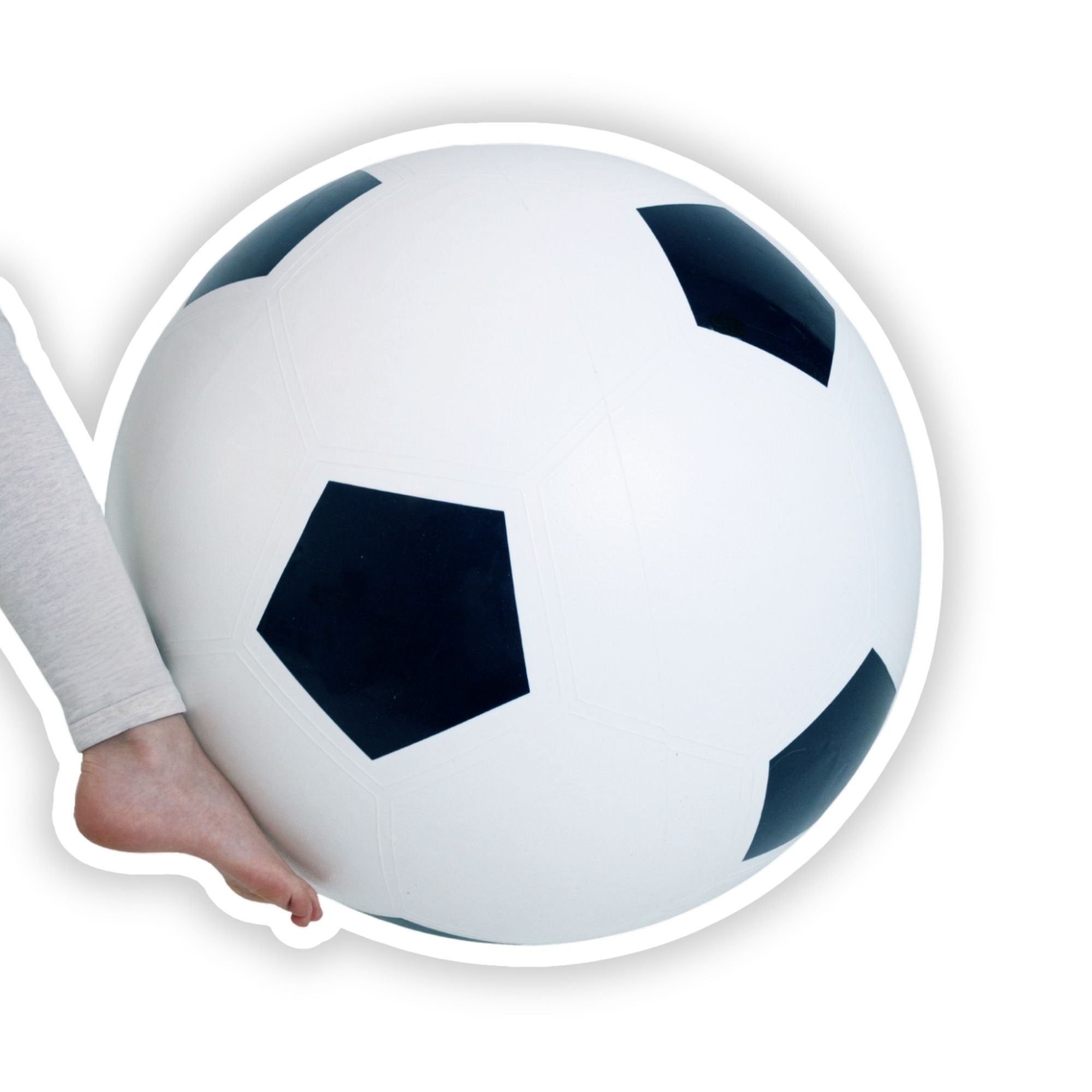 alldoro - Fußball XXL aufblasbar Ø 75 cm