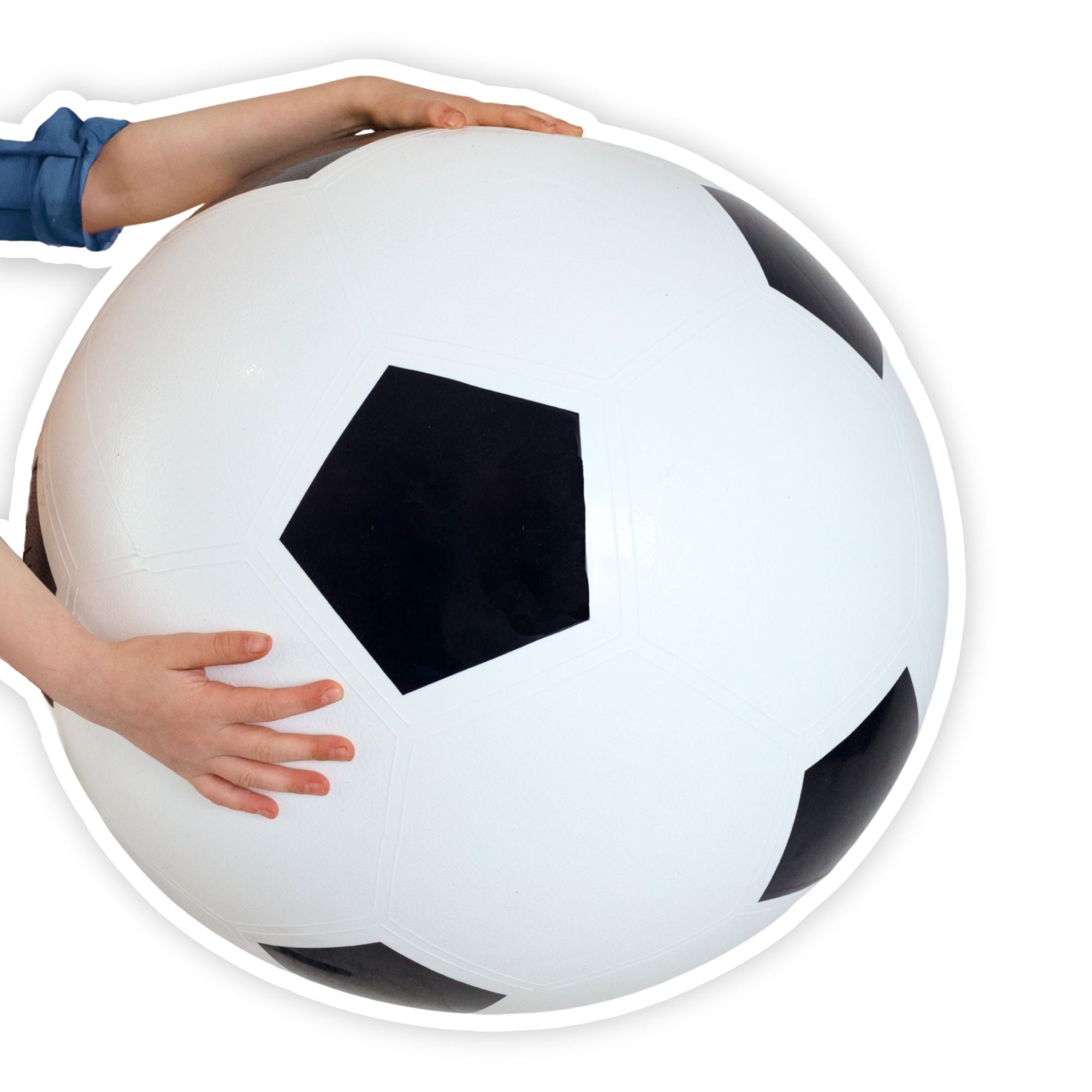 alldoro - Fußball XXL aufblasbar Ø 75 cm