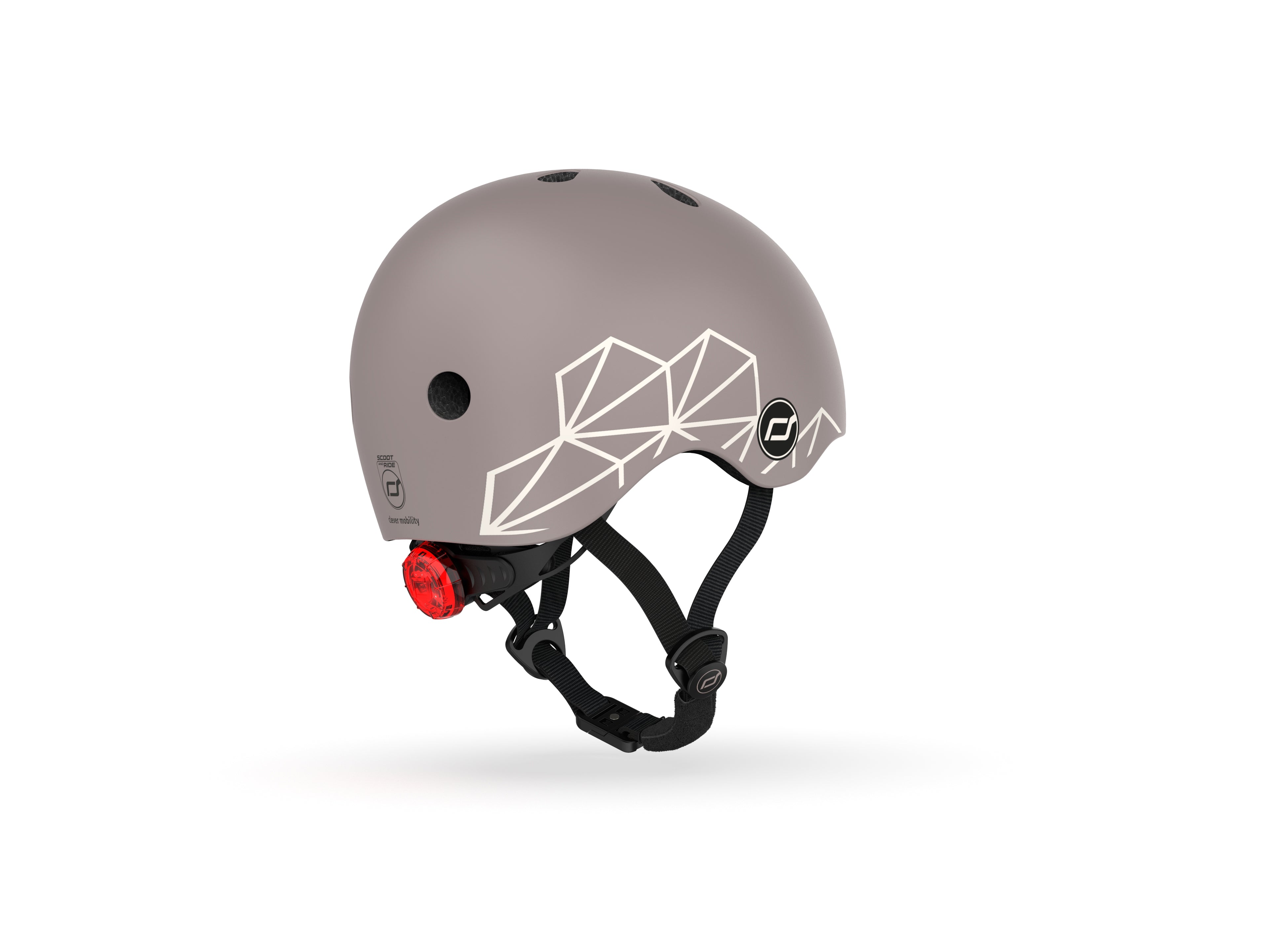 Scoot & Ride - Helm XXS-S graphics brown lines