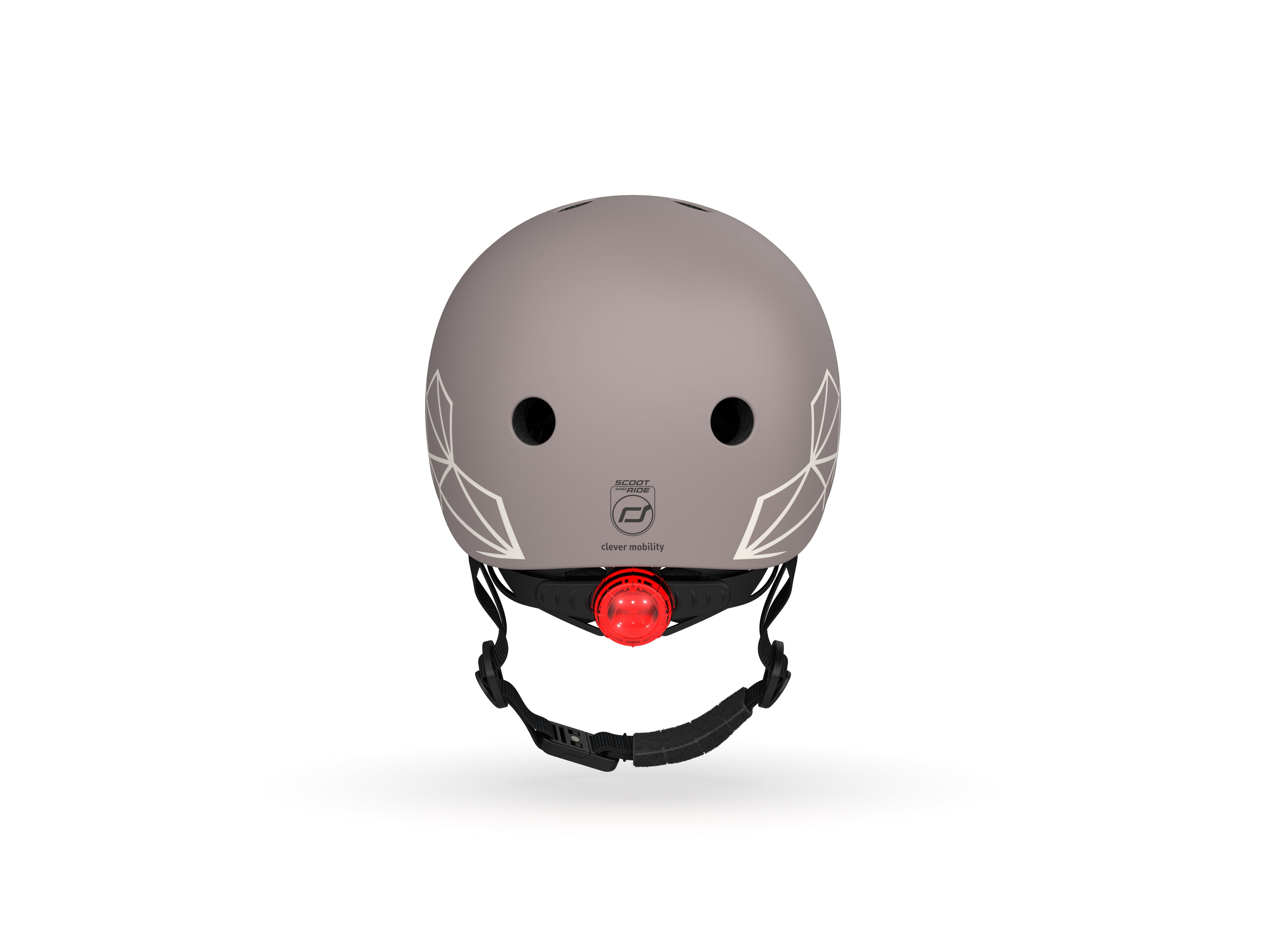 Scoot & Ride - Helm XXS-S graphics brown lines