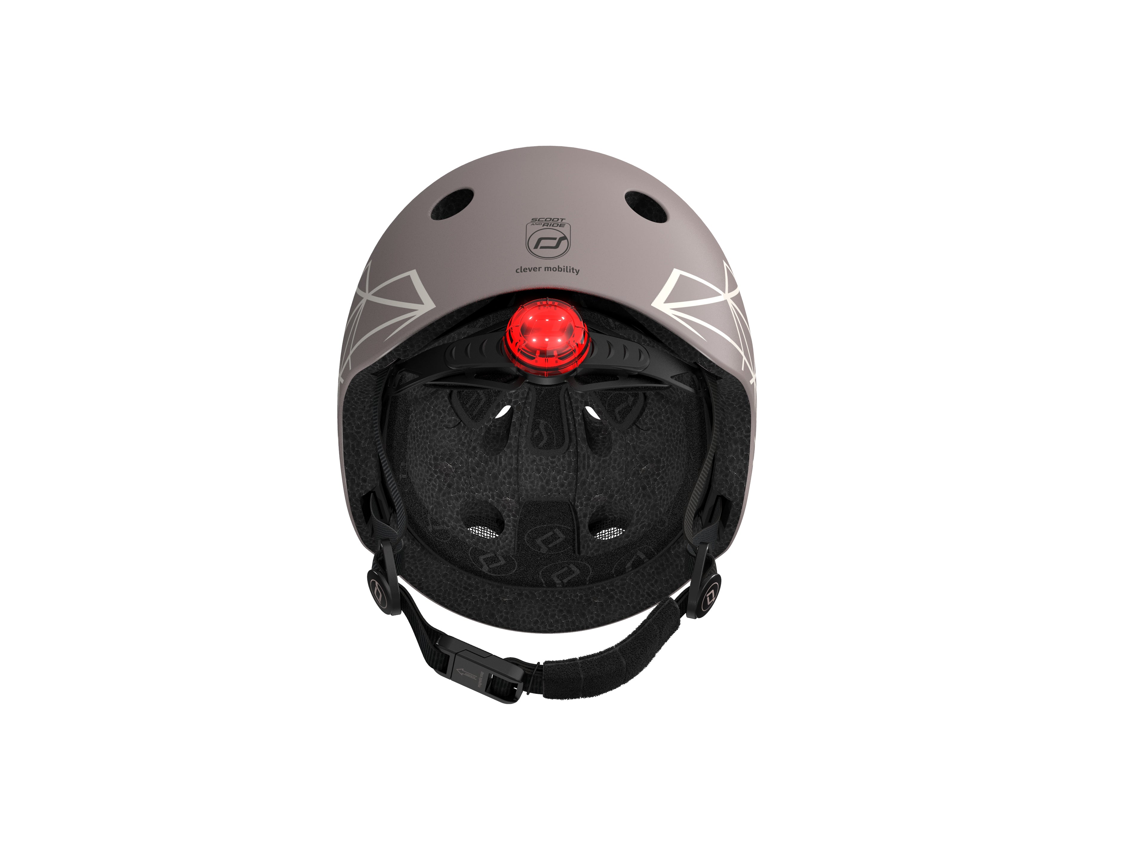 Scoot & Ride - Helm XXS-S graphics brown lines