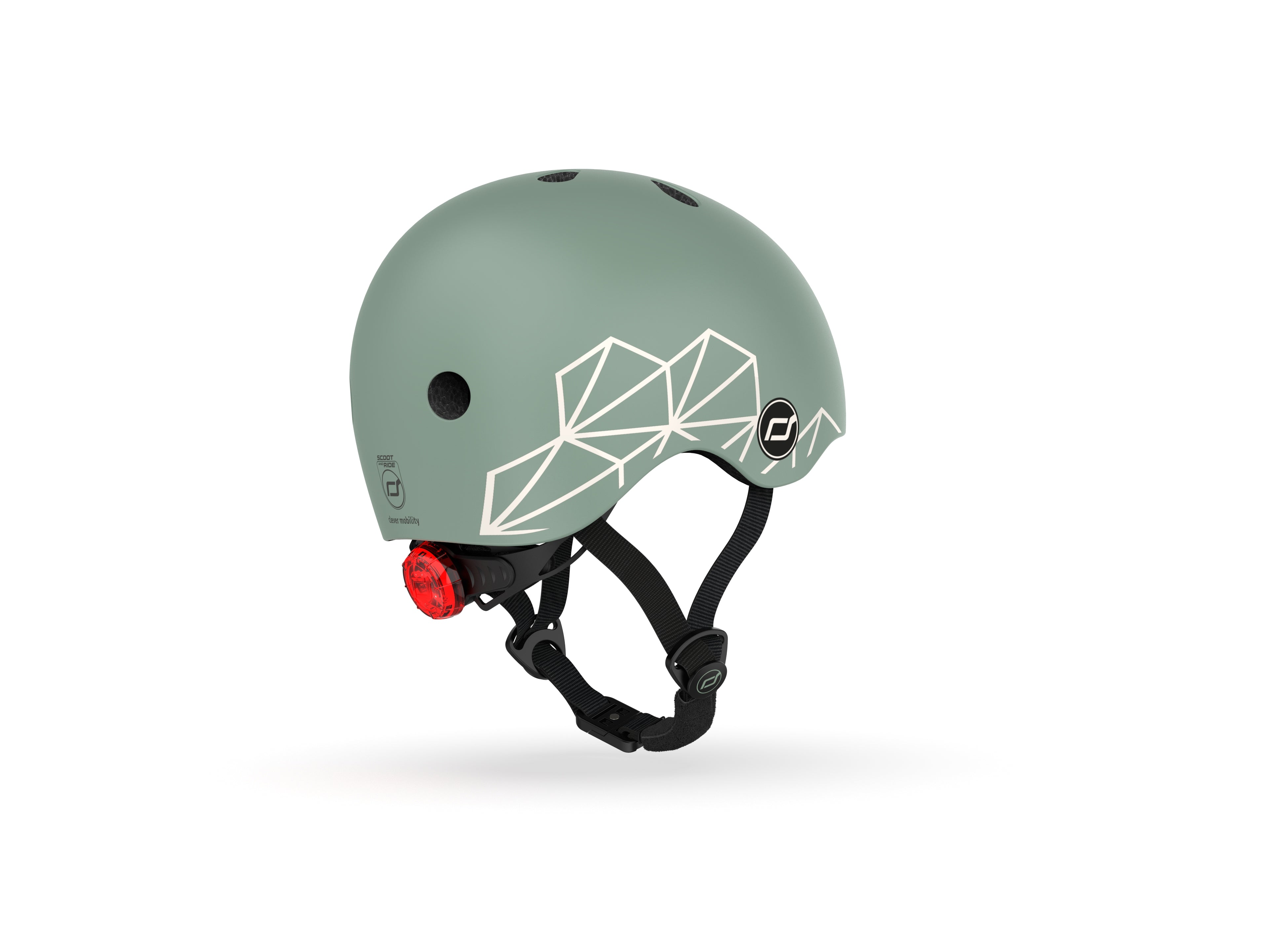 Scoot & Ride - Helm XXS-S graphics green lines
