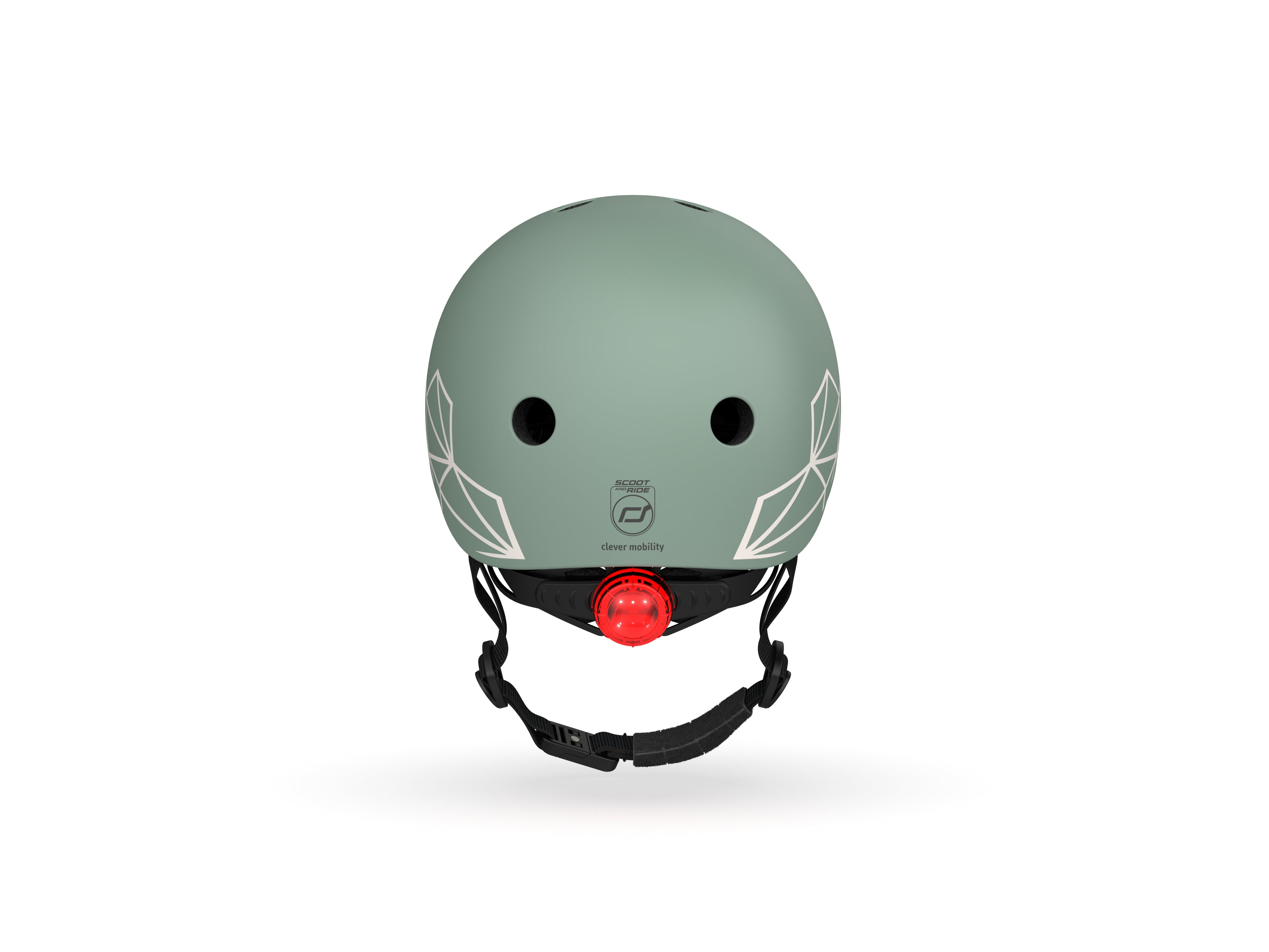 Scoot & Ride - Helm XXS-S graphics green lines