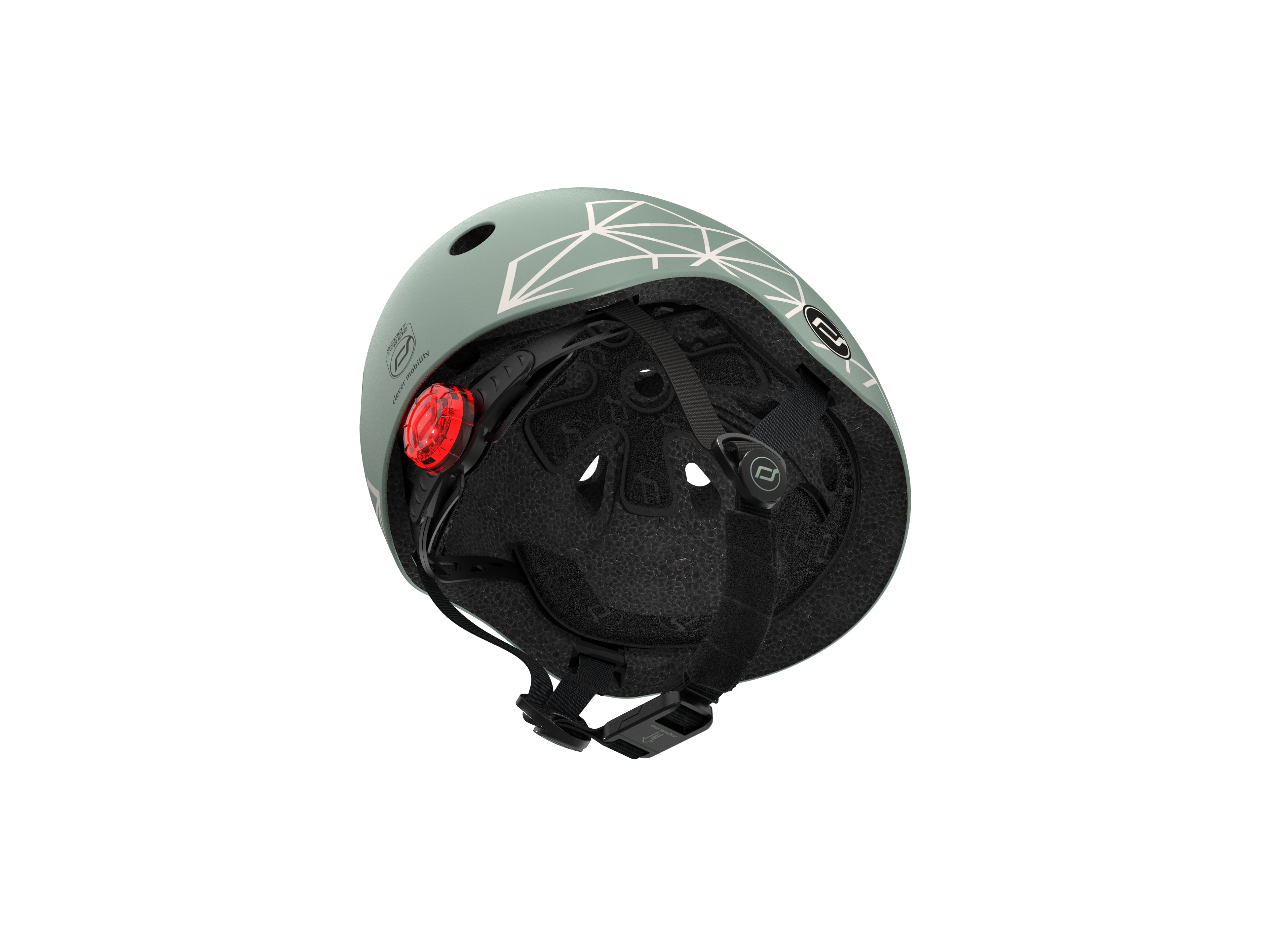 Scoot & Ride - Helm XXS-S graphics green lines