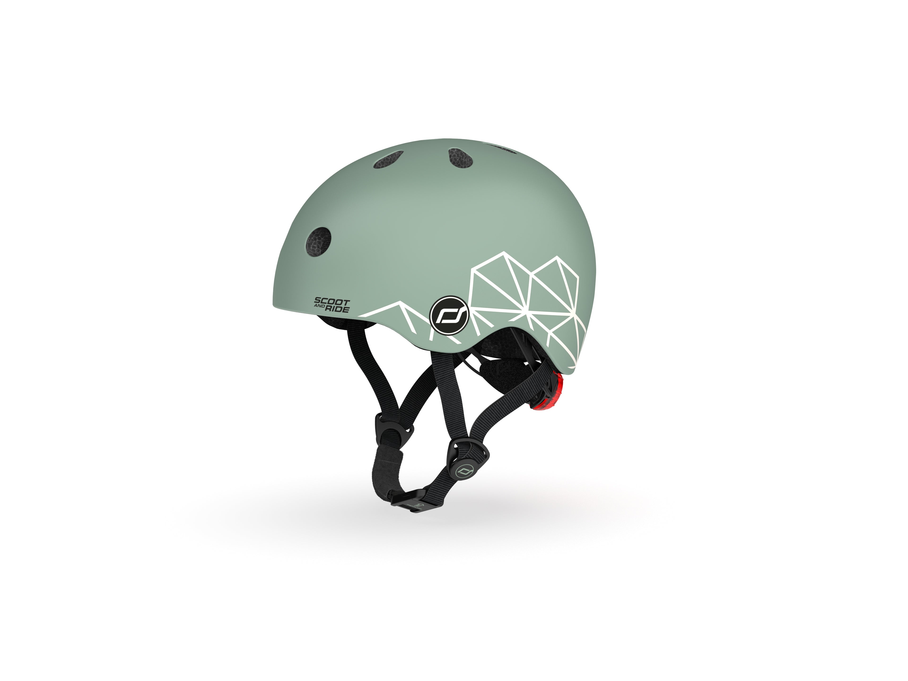 Scoot & Ride - Helm XXS-S graphics green lines