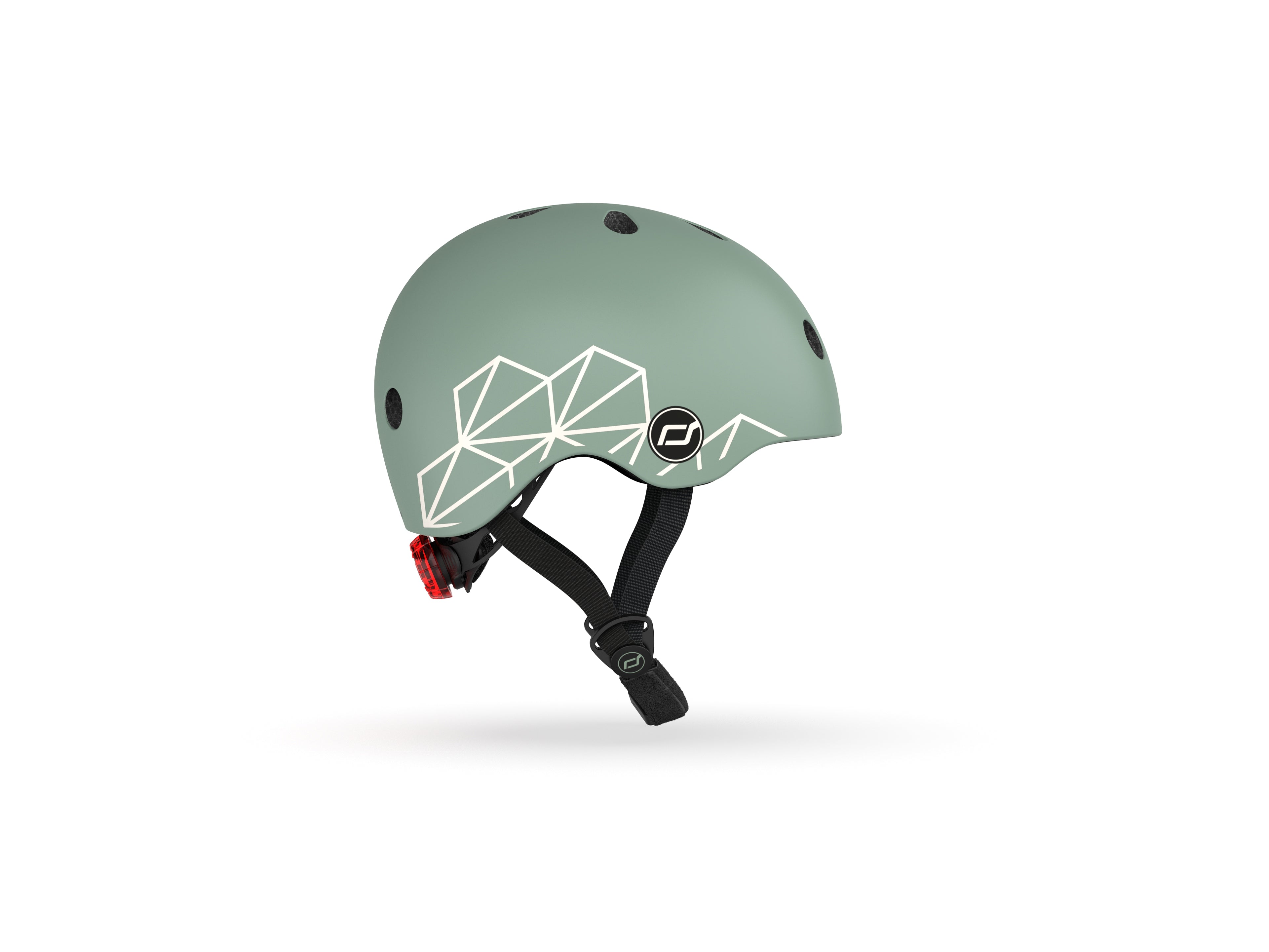 Scoot & Ride - Helm XXS-S graphics green lines