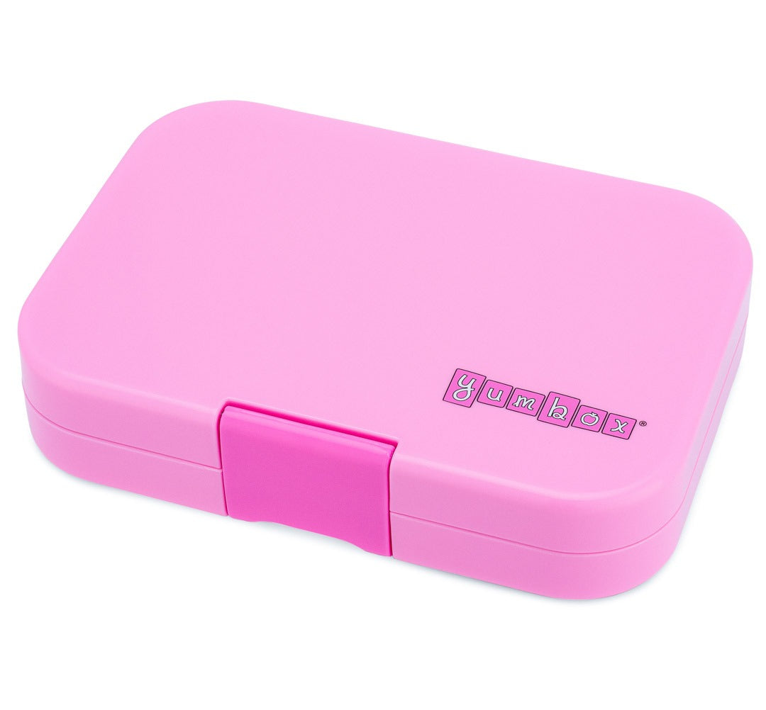 Yumbox Original Fifi Pink, rosa, Brotdose, Vesperdose, auslaufsicher, Bento Box, Kinder, Schule, Kindergarten, BPA-frei, robust, kompakt, Mahlzeiten, Aufbewahrung.