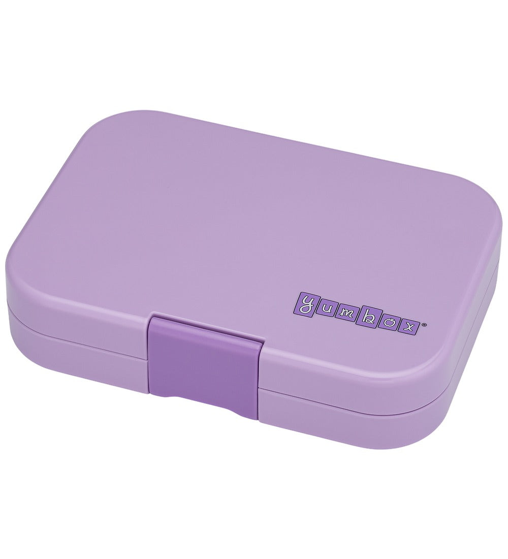 Yumbox Original Lavande Purple, lila, Brotdose, Vesperdose, auslaufsicher, Bento Box, Kinder, Schule, Kindergarten, BPA-frei, robust, kompakt, Mahlzeiten, Aufbewahrung.
