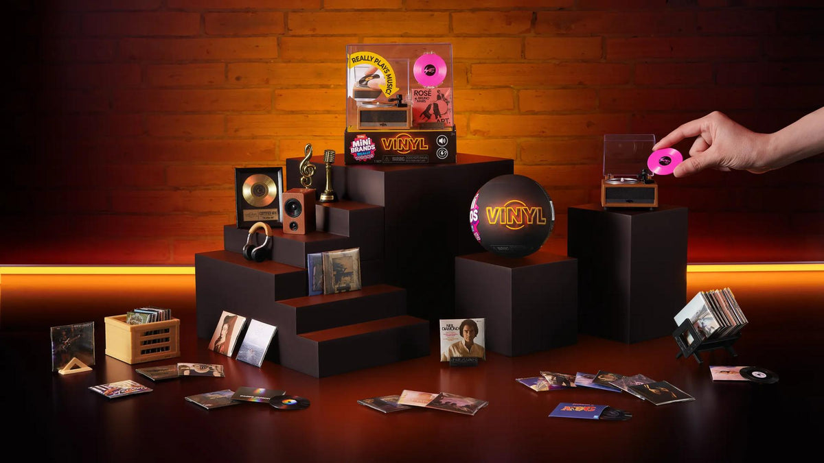 ZURU - Mini Brands: Plattenspieler Vinyl Serie 1