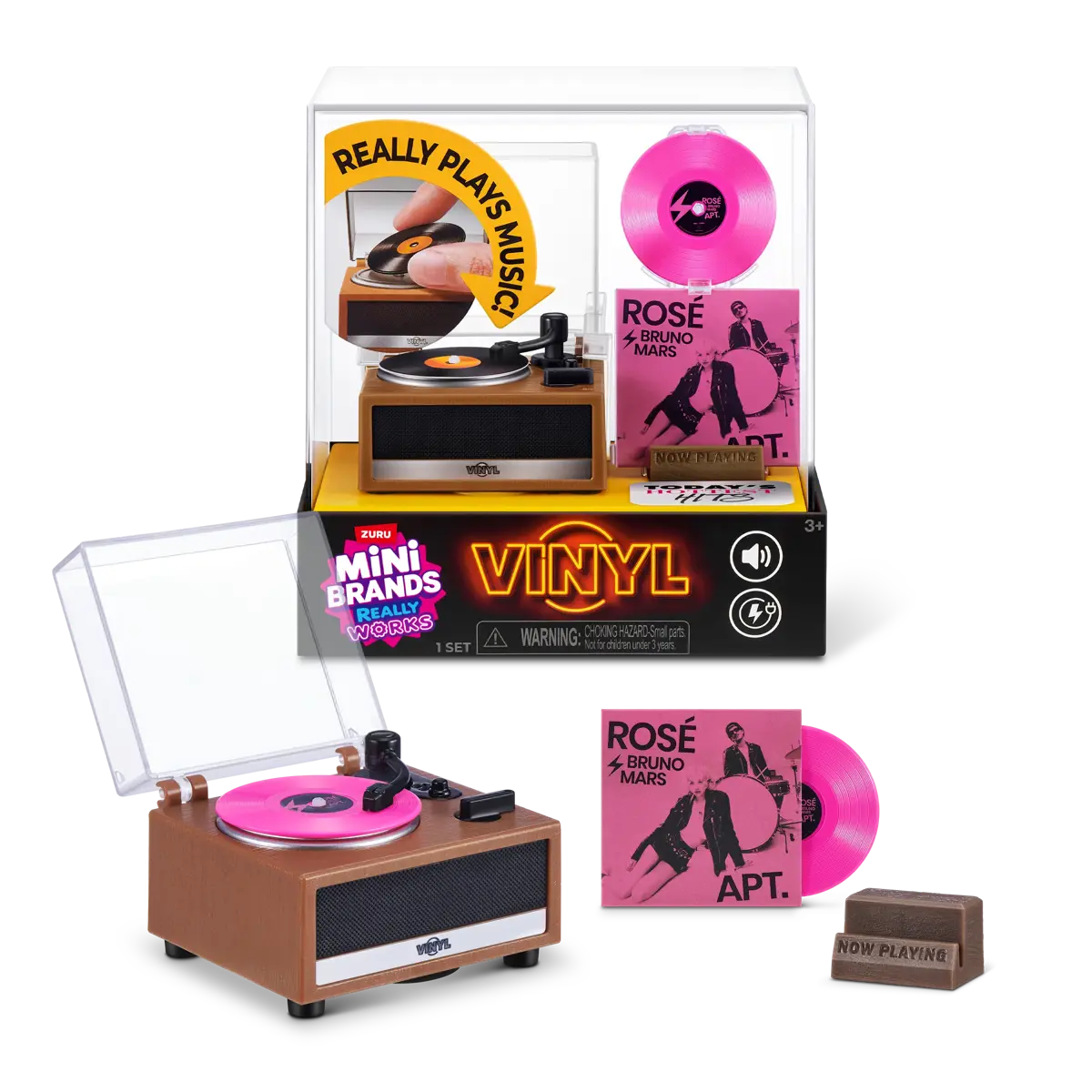 ZURU - Mini Brands: Plattenspieler Vinyl Serie 1