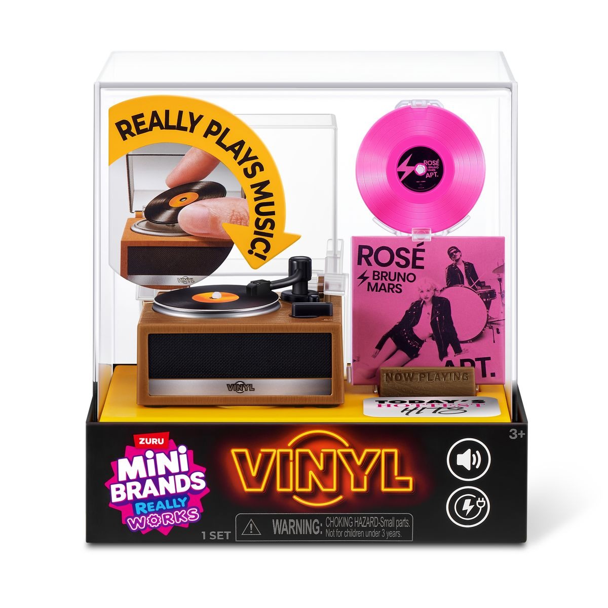 ZURU - Mini Brands: Plattenspieler Vinyl Serie 1