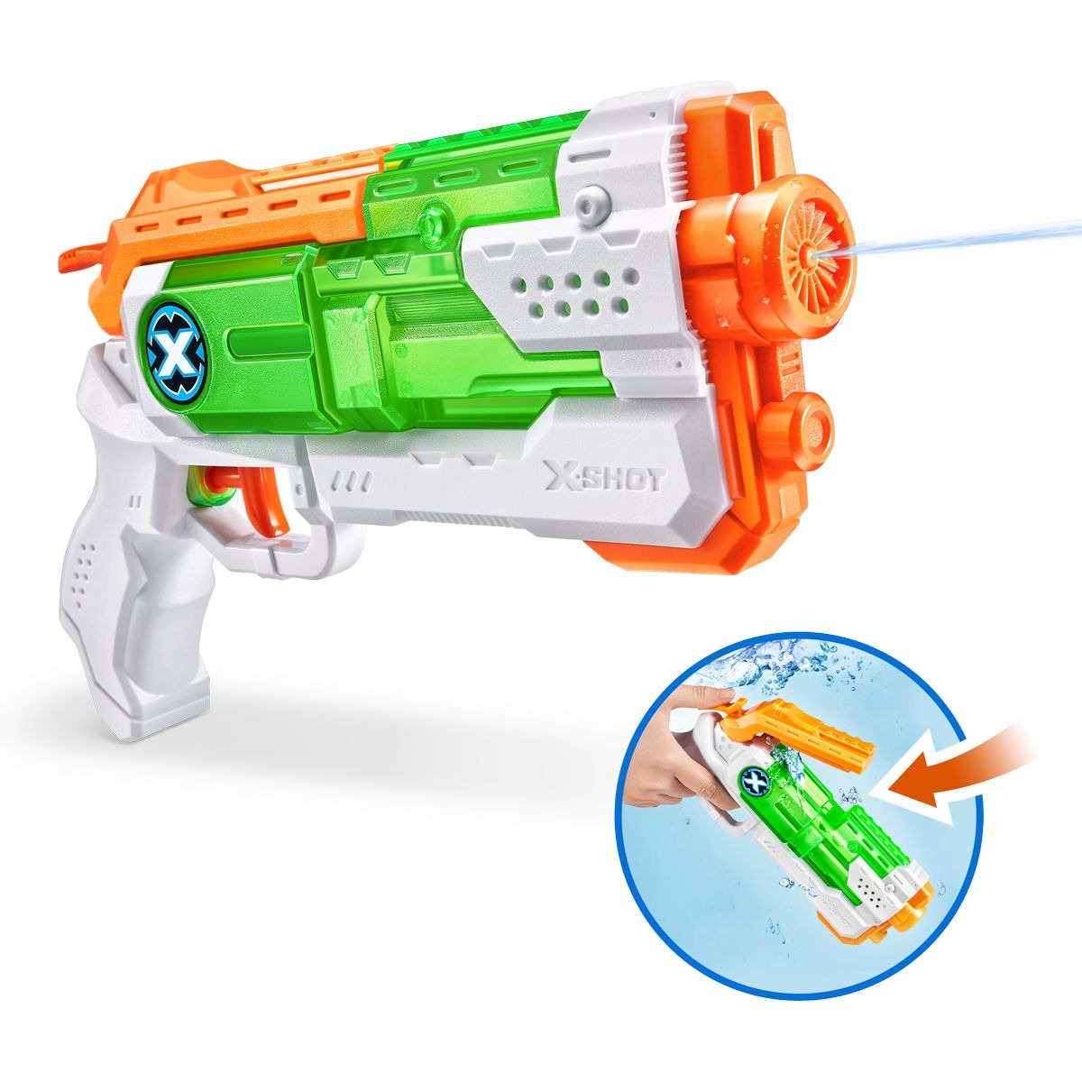 ZURU - Wasserpistole XSHOT Micro Fast-Fill