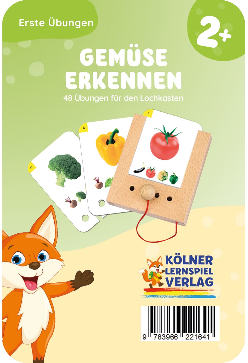 Kölner Lernspielverlag - Erste Übungen Gemüse erkennen ab 2 Kölner Lernspielverlag - Erste Übungen Gemüse erkennen ab 2