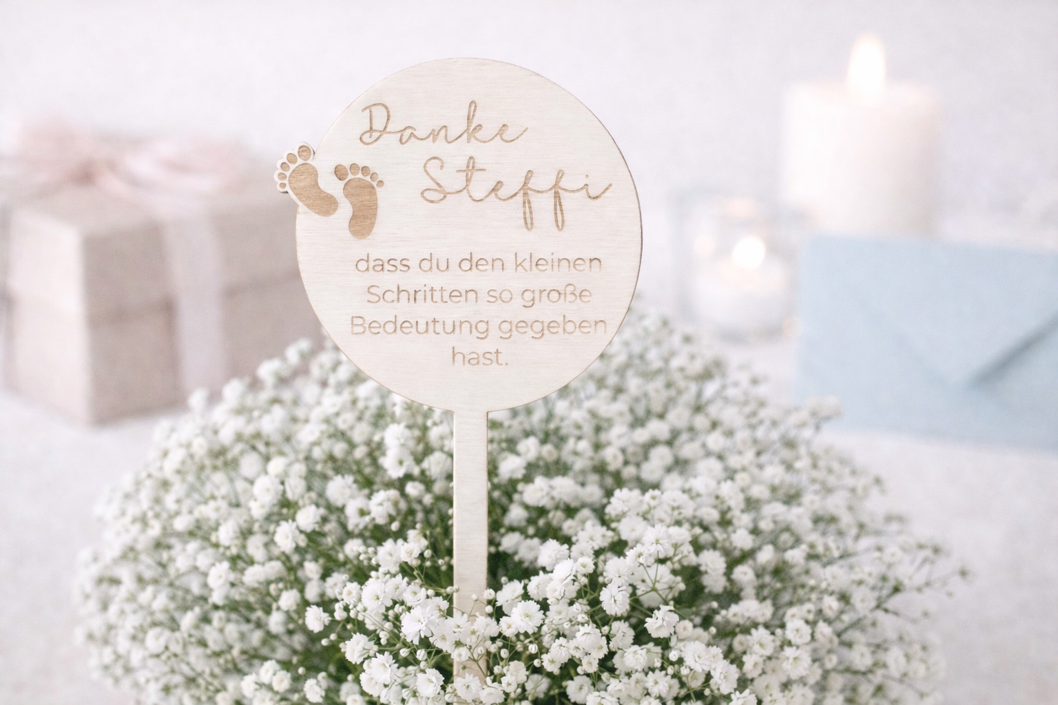 Invy Design - Blumenstecker "Kleine Schritte"