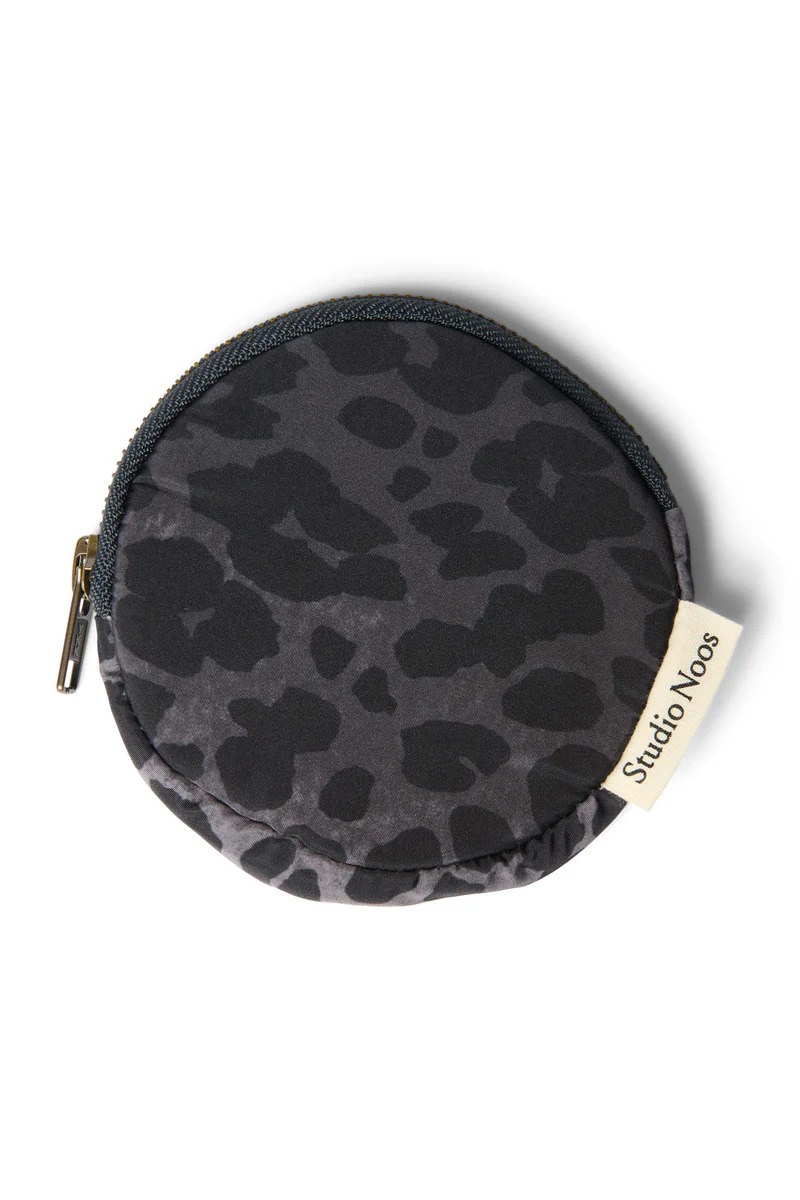 Studio Noos - Geldbeutel Antra Leopard Puffy 