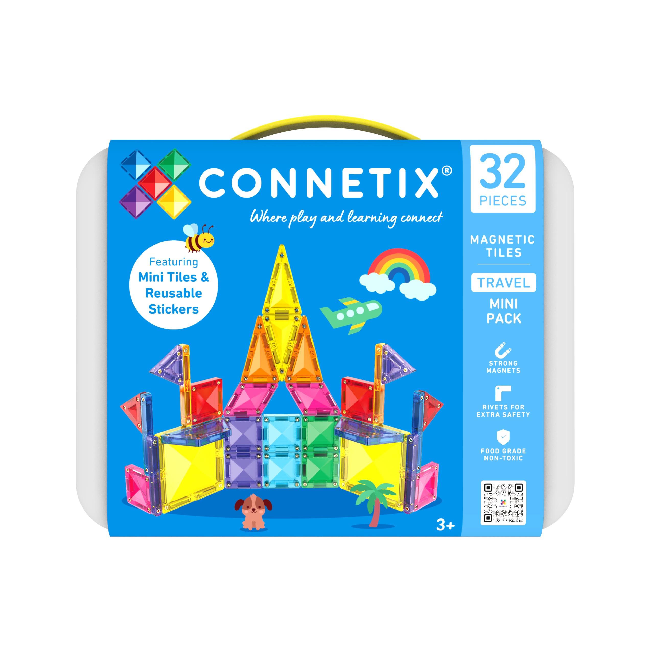 connetix - Magnetbausteine Travel Mini Pack 32-tlg.