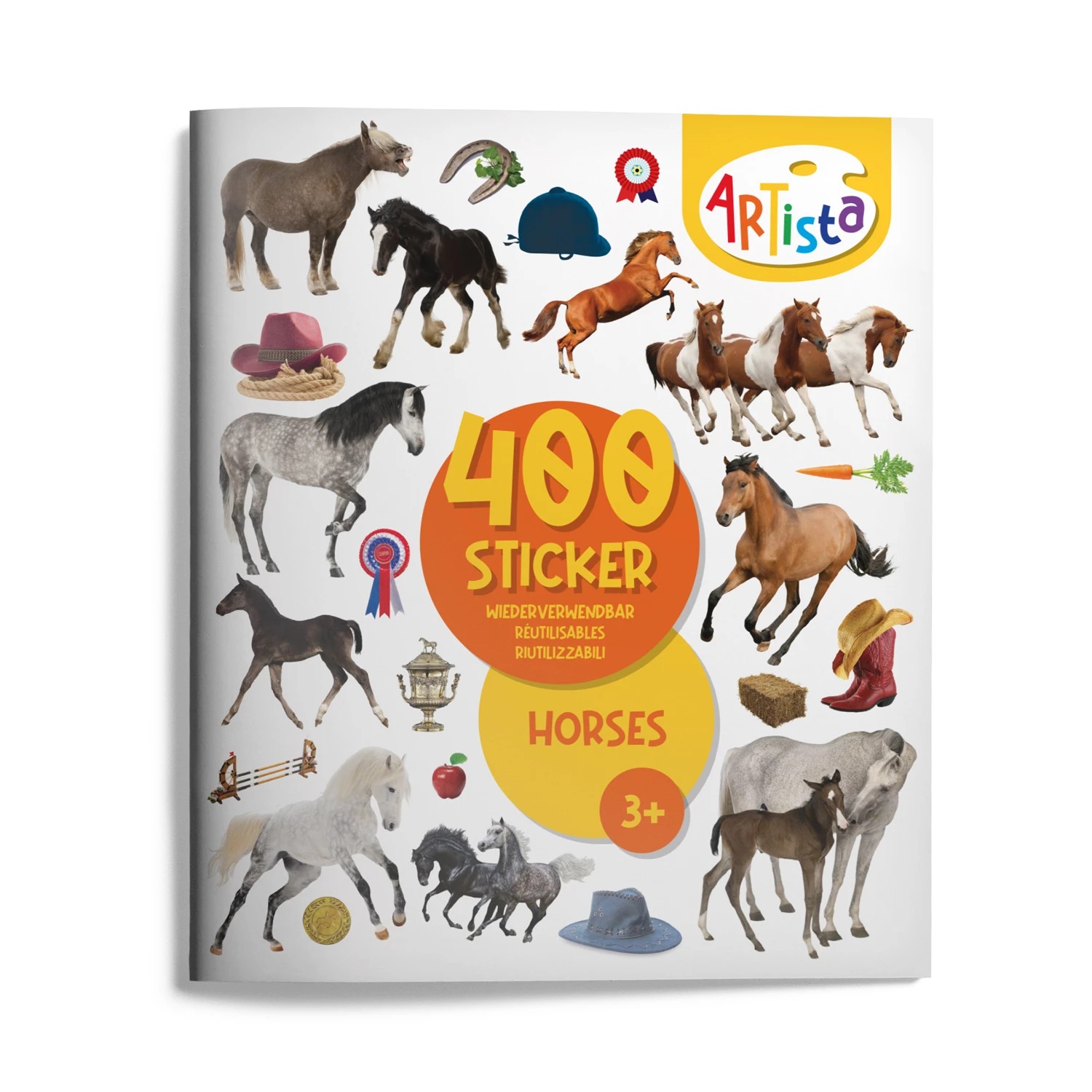 ARTista - Stickerbuch Pferde
