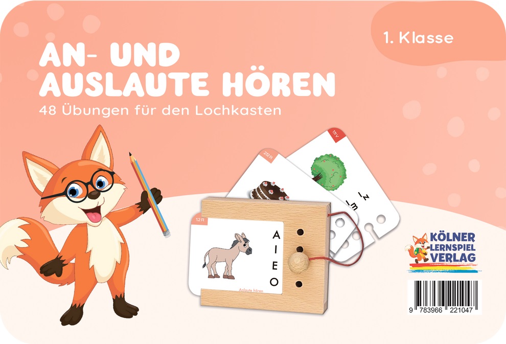 Kölner Lernspielverlag - Kartensatz An- und Auslaute hören Kölner Lernspielverlag - Kartensatz An- und Auslaute hören
