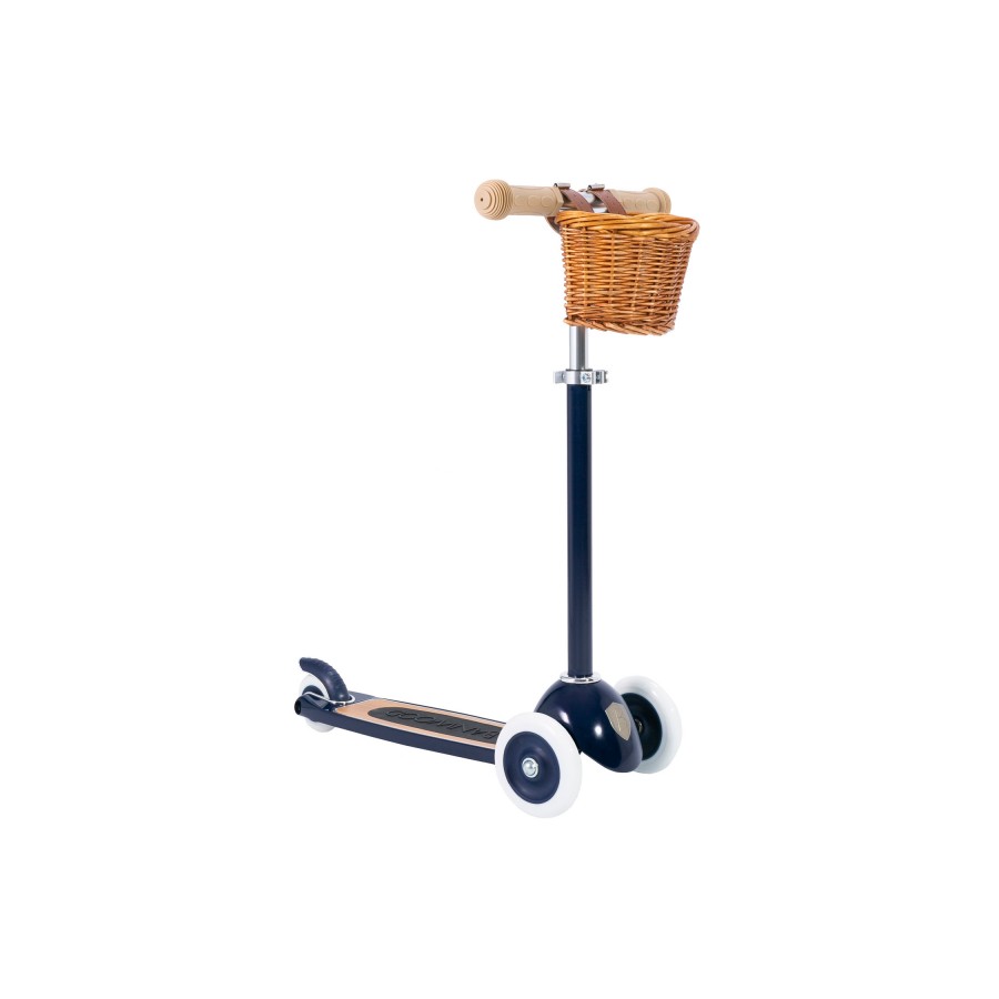 banwood-kinderroller-blau_2 Banwood - Roller navy mit Lenkerkorb
