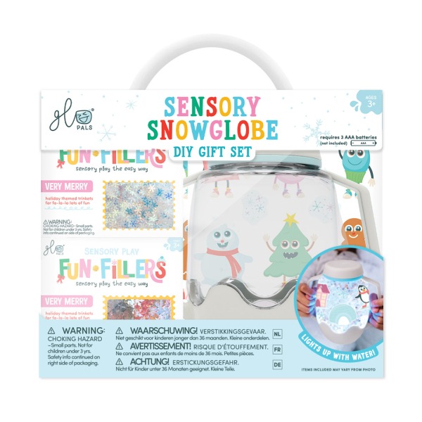 Glo Pals - Spielglas Sensory DIY-Set Winter
