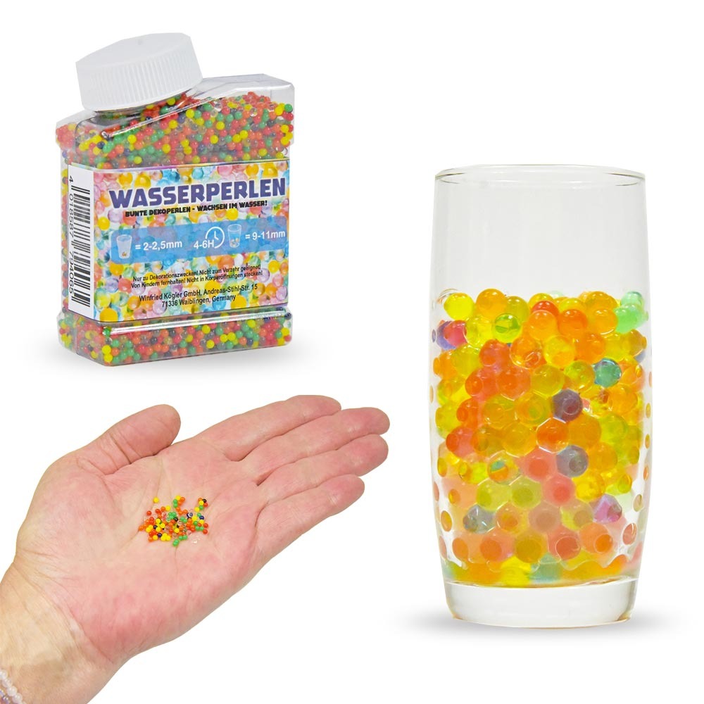 OBILO - Wasserperlen bunt 100g