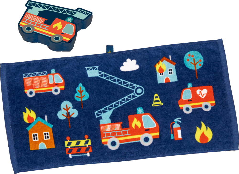 Spiegelburg - Zauberhandtuch Feuerwehr