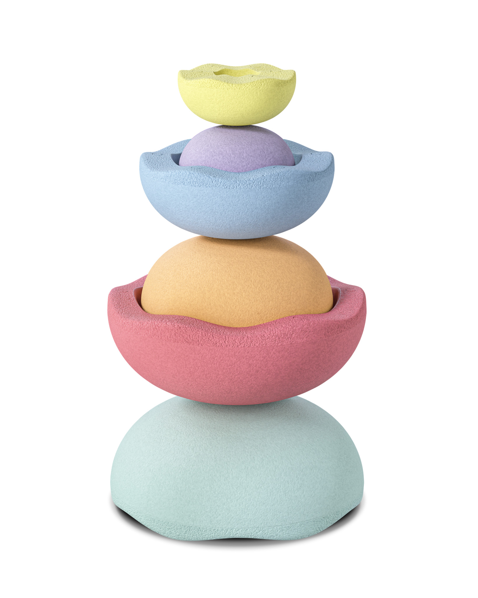 Stapelstein-Inside-rainbow-pastel-sculpted-shadow