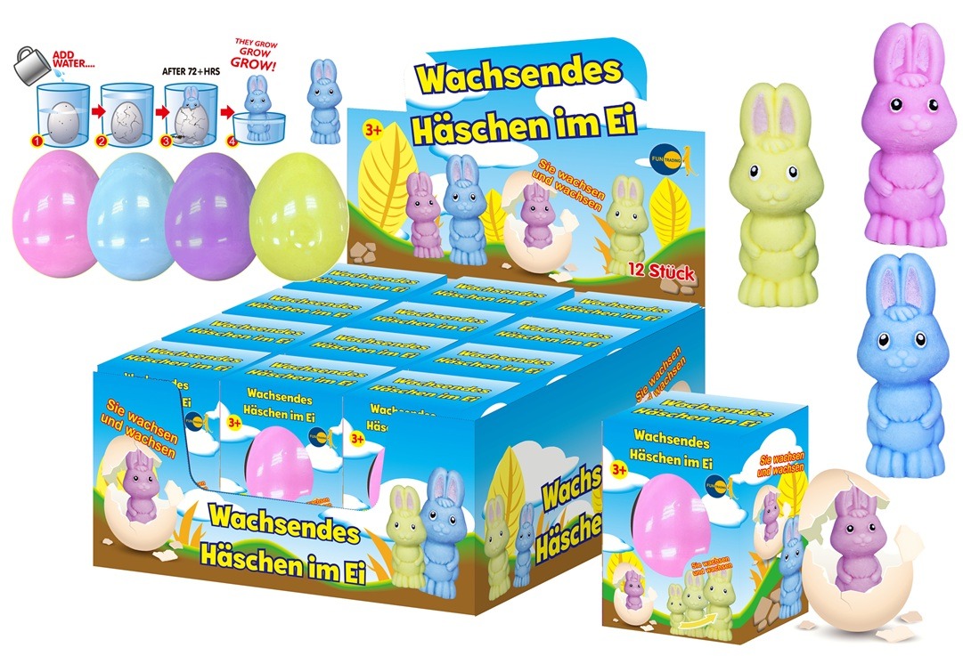 Fun Trading - Wachsendes Häschen im Ei