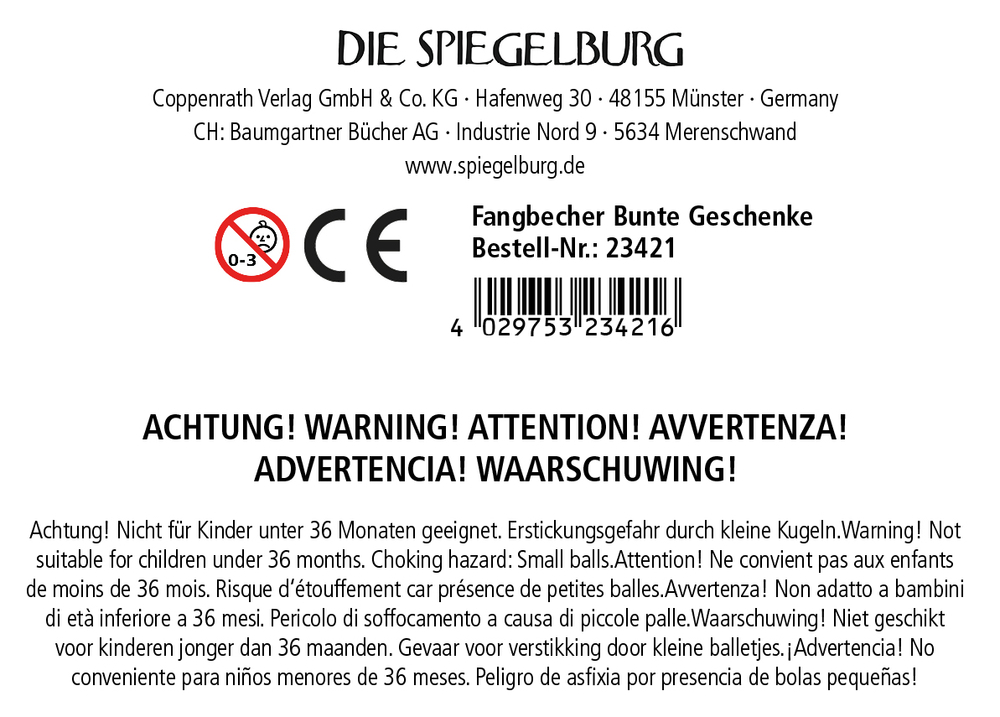Spiegelburg - Fangbecher