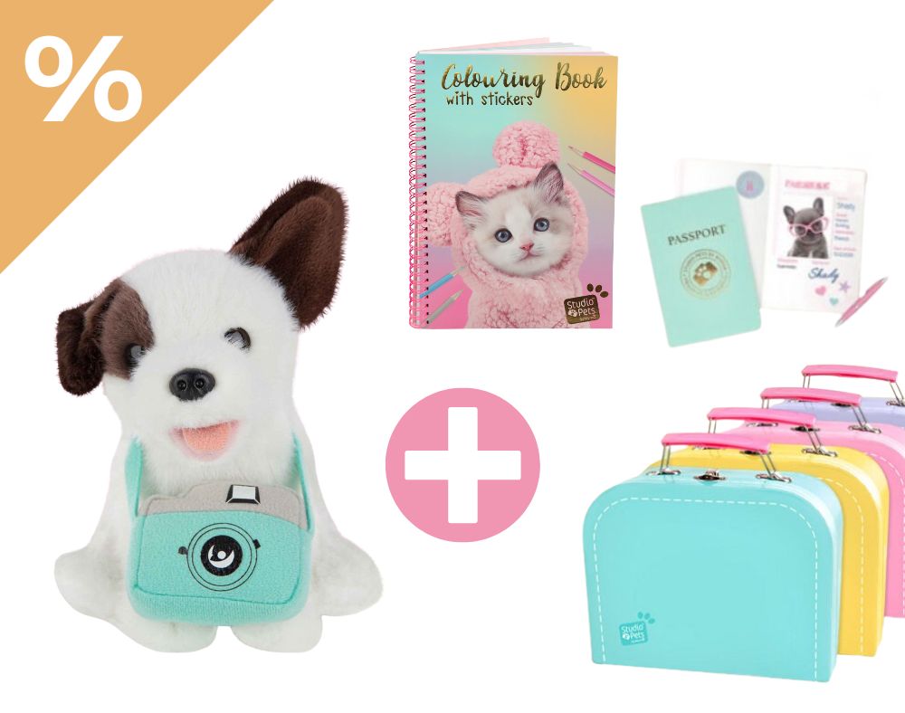 Dream Deals - Studio Pets: Kuscheltier "Muttsie" 16 cm