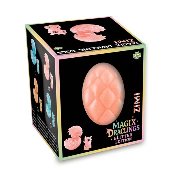 Triton-X - Fidget: Magic DRACLINGS Glitzer Egg Zimi