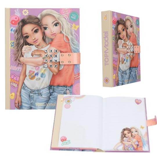TOPModel - Tagebuch Geheimcode mit Sound GIRL POWER