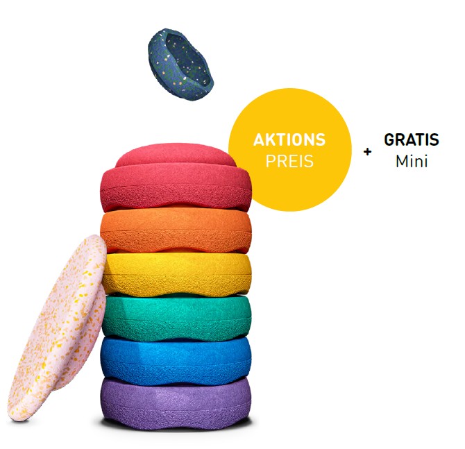 Stapelstein - Spring Special Rainbow Set classic