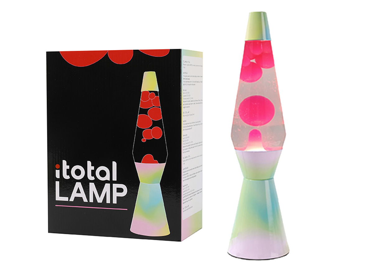 itotal - Lavalampe Spaceship Rainbow Dream
