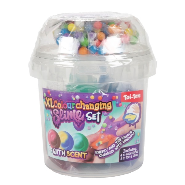 Toi-Toys -SLIME Schleimset XL Color Change mit Duft