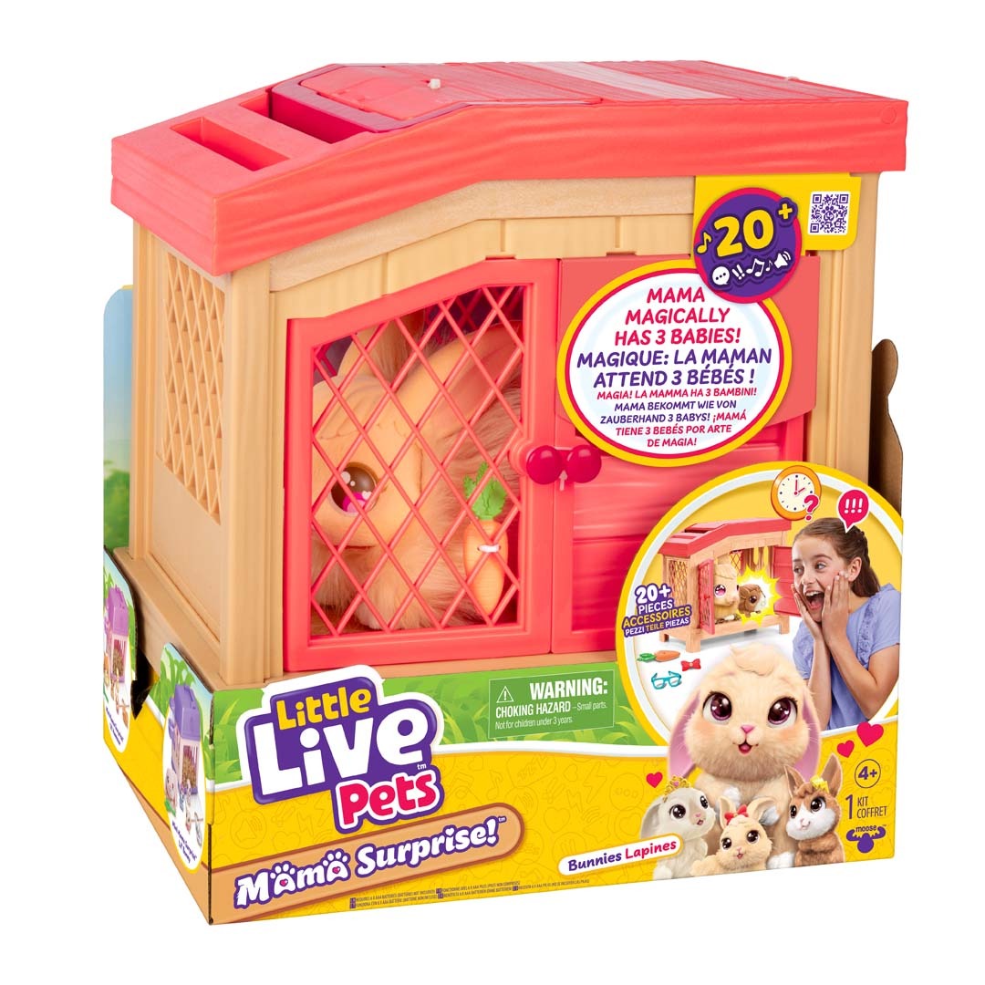 Little Live Pets - Mama Surprise Hasen-Spielset