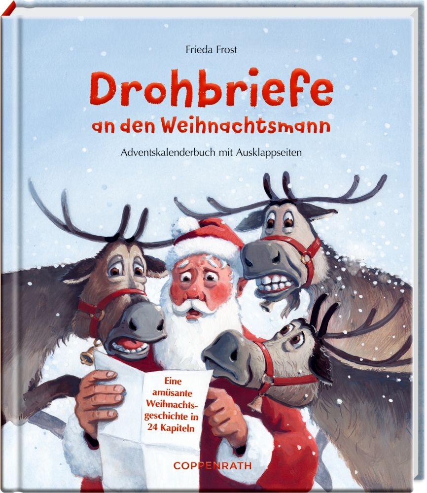 spiegelburg_drohbriefe-an-den-weihnachtsmann Spiegelburg - Adventskalenderbuch: Drohbriefe an den Weihnachtsmann