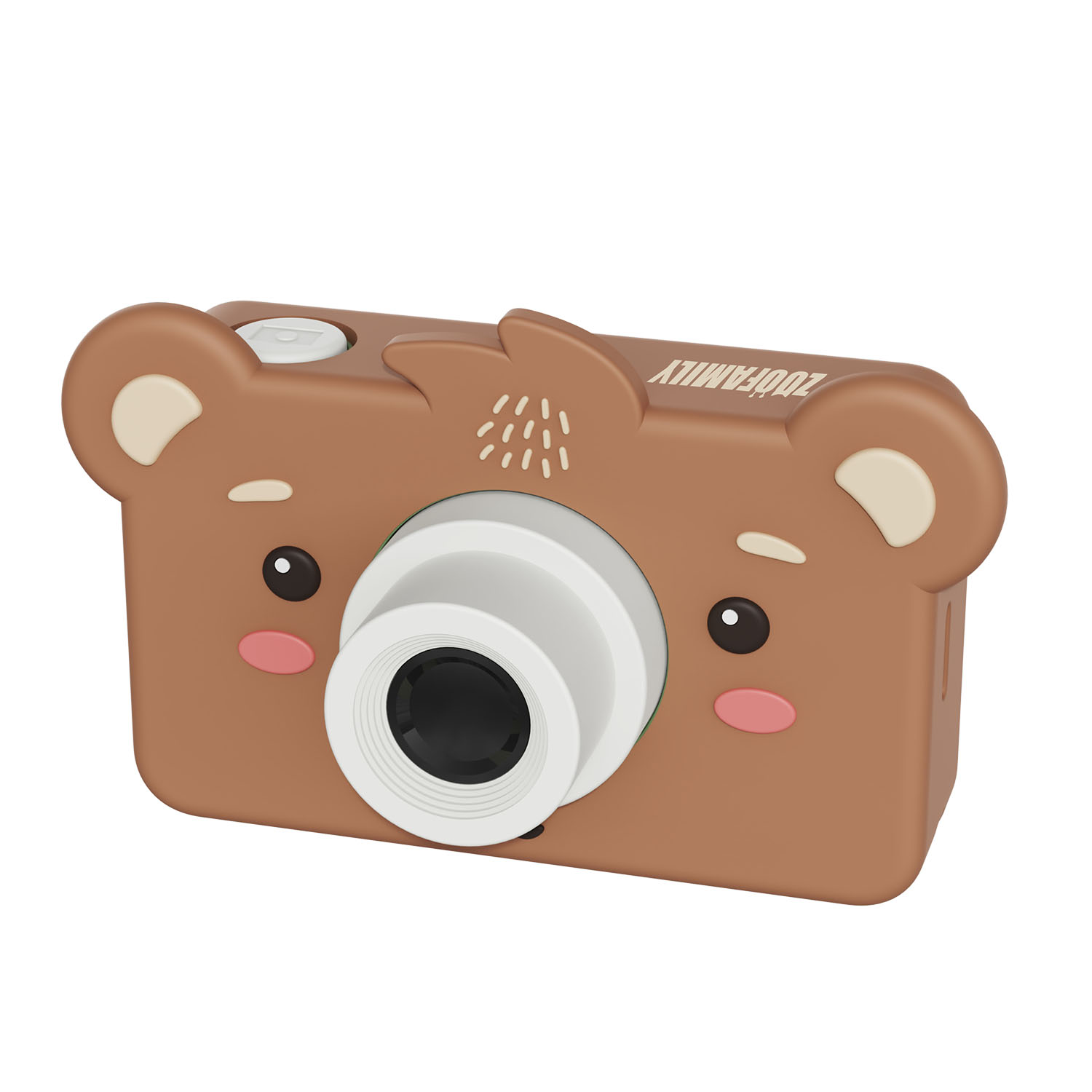 The_Zoofamily_zoofriends_bear_side_front The Zoofamily - Kinderkamera "Zoo Friends"