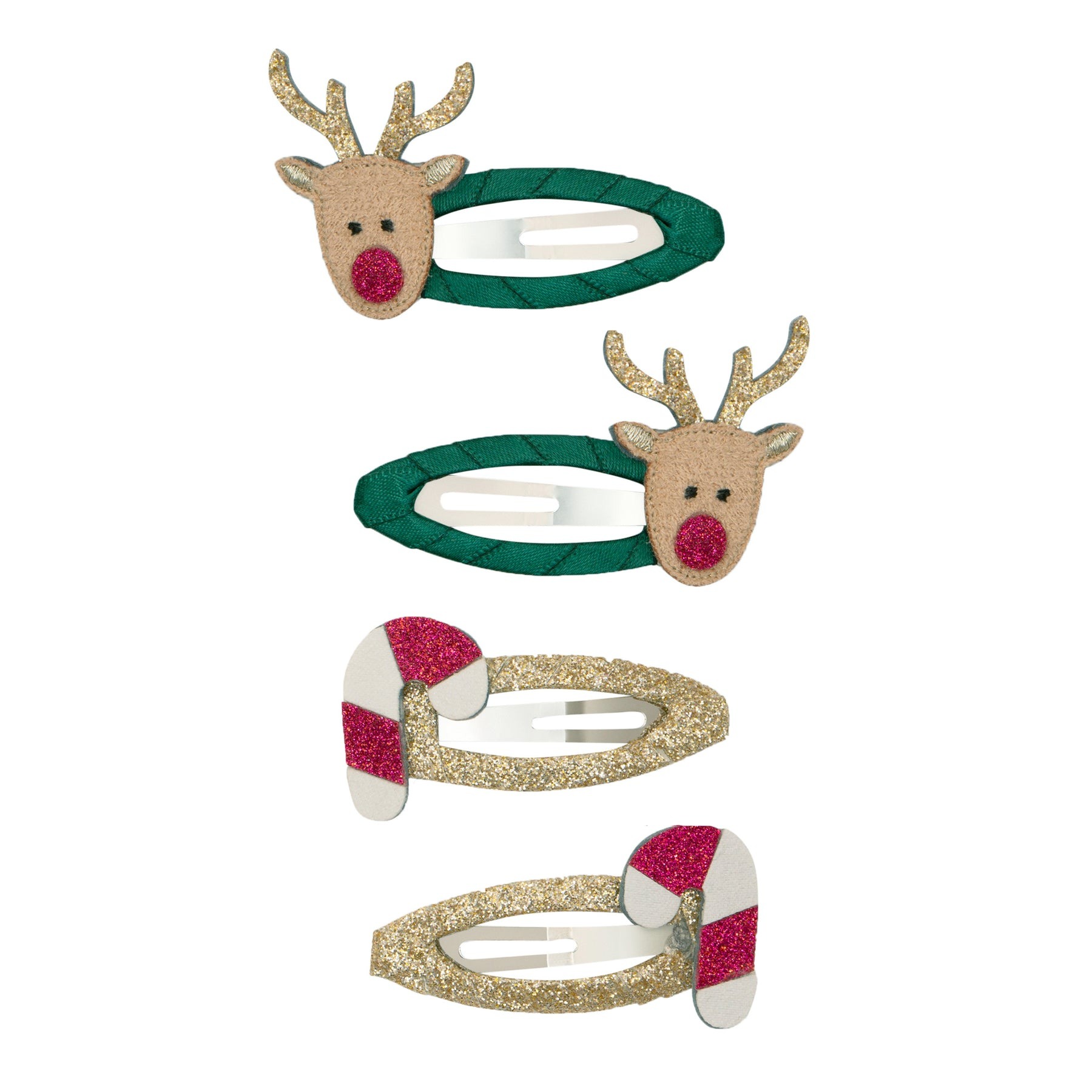 Mimi & Lula -  Haarspange Mini Rudolf und Zuckerstangen