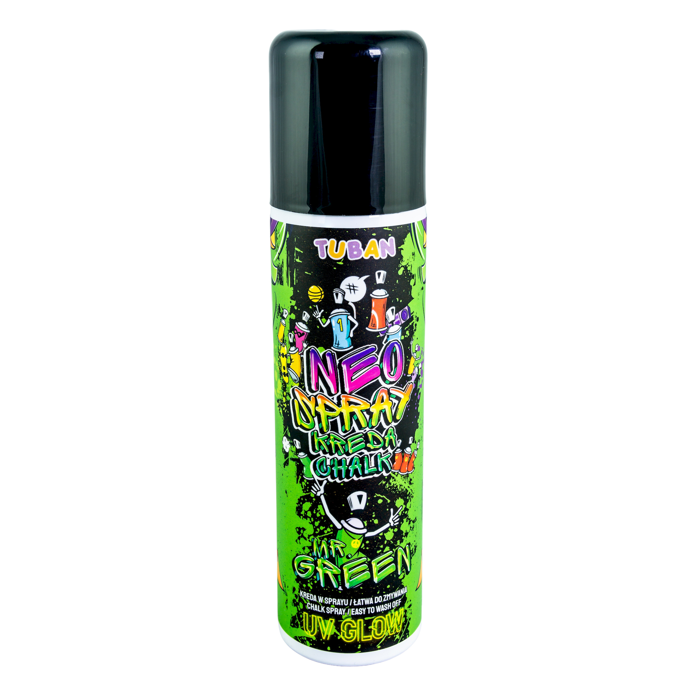 TUBAN - Kreidespray Neon grün 150ml