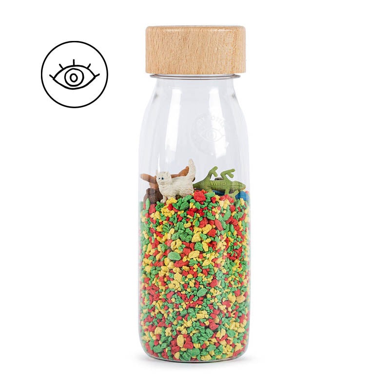 PETIT BOUM - Sensorikspielzeug "Spy Bottle Pets"