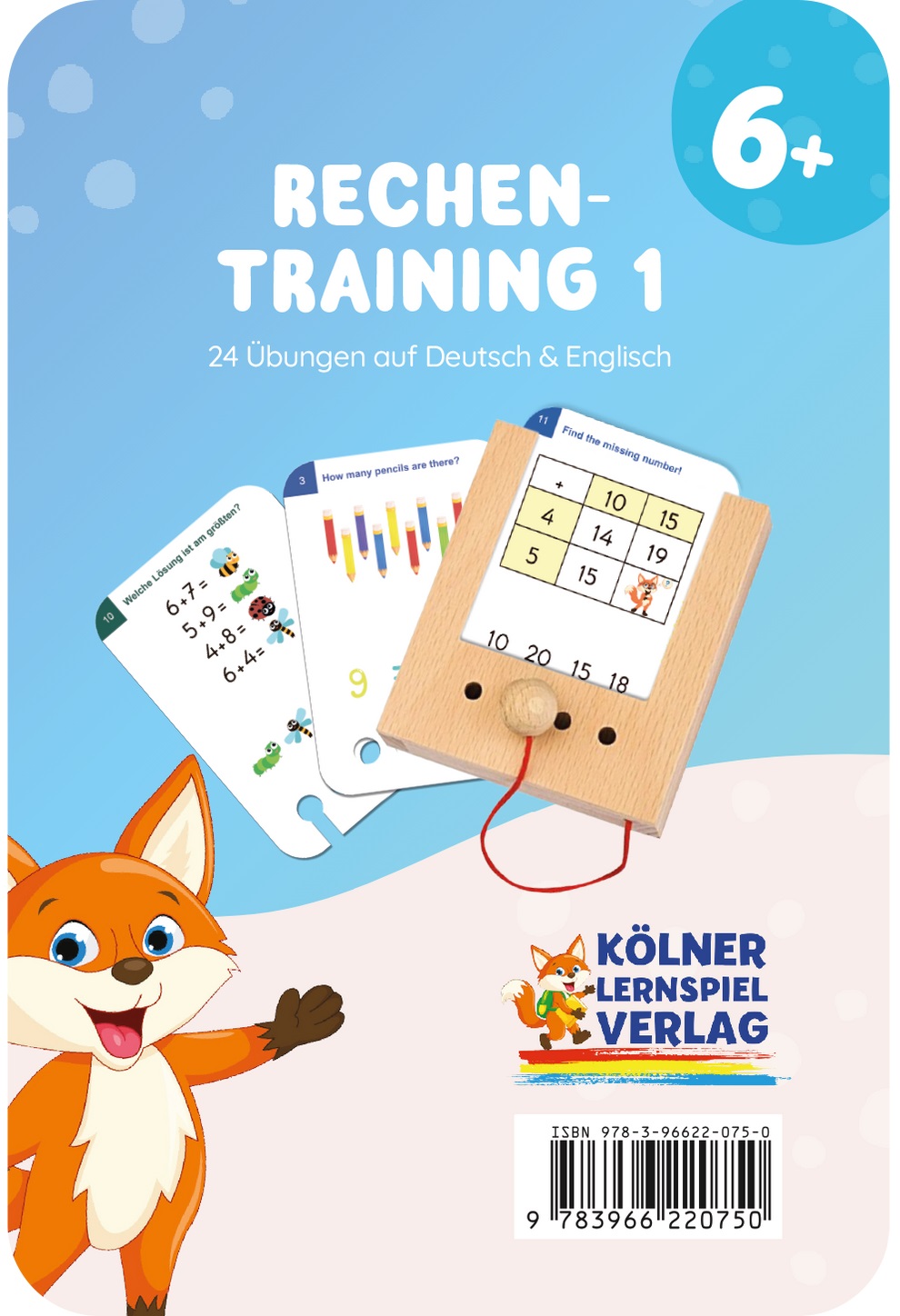 Kölner Lernspielverlag - Kartensatz Rechentraining 1 Kölner Lernspielverlag - Kartensatz Rechentraining 1