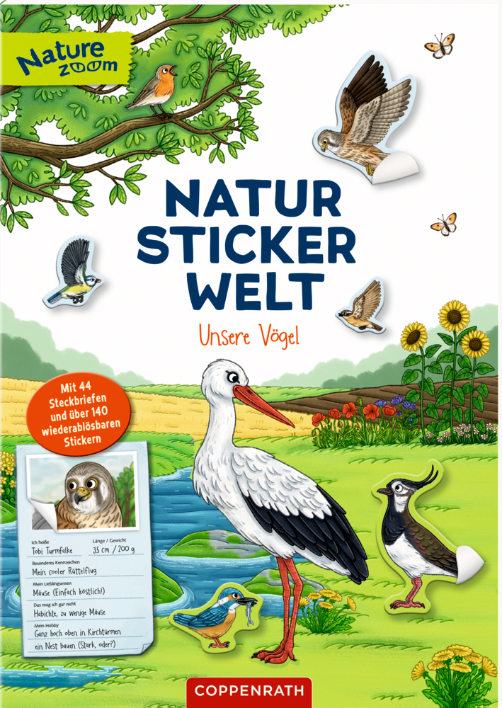 Spiegelburg - Natur-Stickerwelt: Unsere Vögel