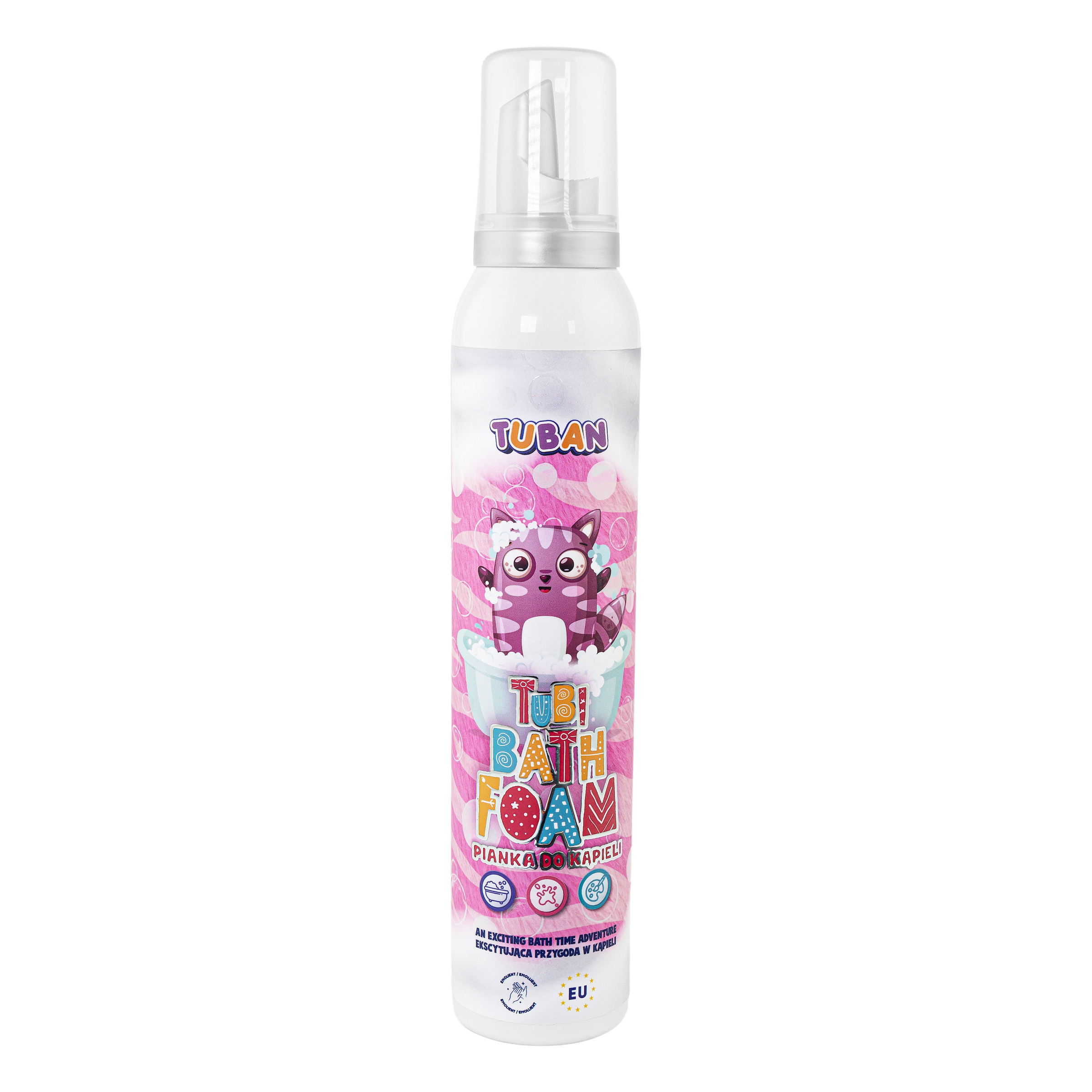 tuban_badeschaum_pink-1 TUBAN - Tubi Foam Badeschaum pink 200ml