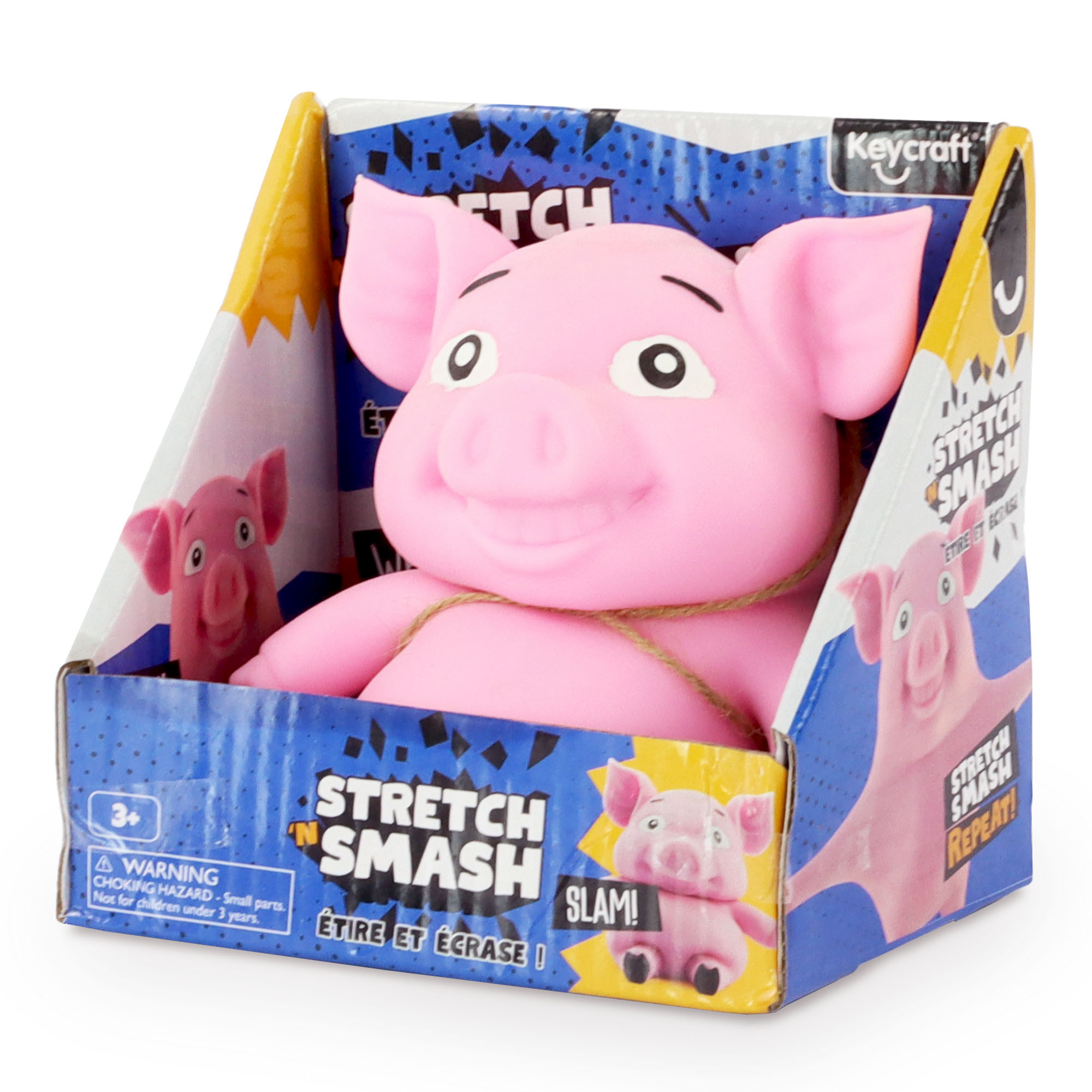 Keycraft - Fidget: Stretch and Smash Pig